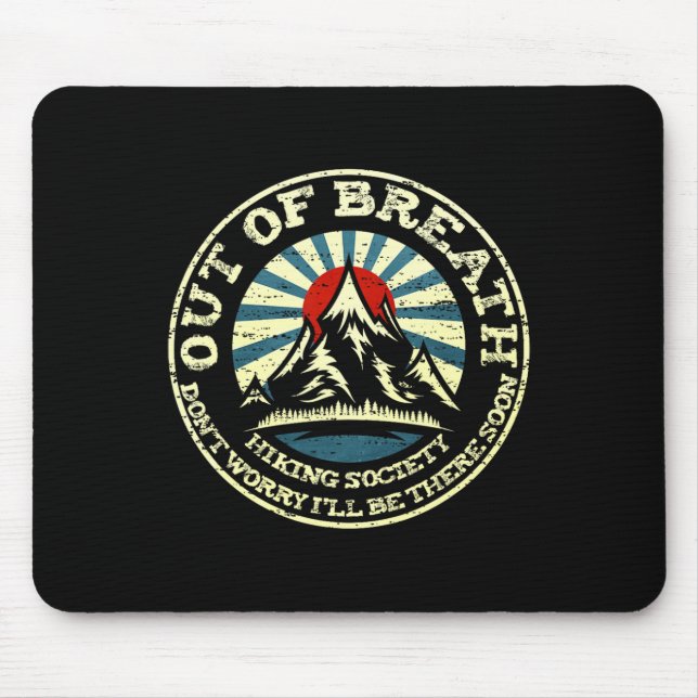 Atem-Wander-Gesellschaft 3 Mousepad (Vorne)