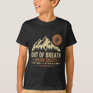 Atem-Wander-Gesellschaft für Männer Frauen Hiker n T-Shirt