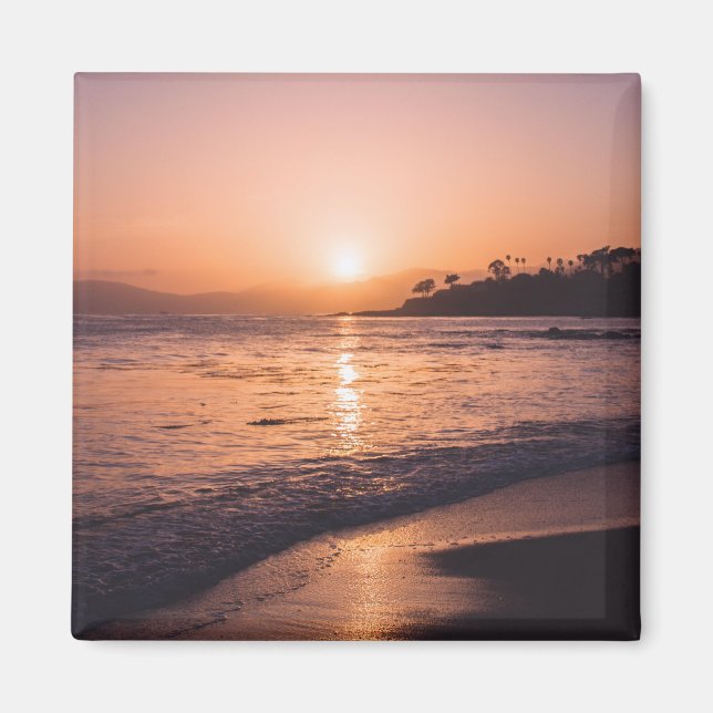 Atemberaubend Beach Sunset Magnet (Vorne)