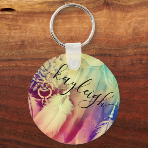 Atemberaubend Boho Bohemisch Style Dreamcatcher Fe Schlüsselanhänger