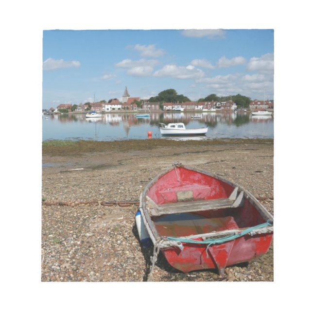 Atemberaubend Bosham Harbour England Notizblock (Vorderseite)