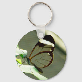 Atemberaubend-braun-glatter Schmetterling Schlüsselanhänger