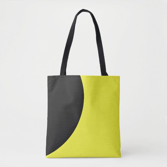 Atemberaubend Gelb und Schwarz Tasche (Vorderseite)