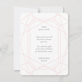 Atemberaubend Gem Personalisiert Dankeschön Karten