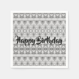 atemberaubend Happy Birthday Paper Napkins Serviette