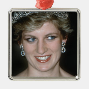 Atemberaubend! HRH Princess Diana Silbernes Ornament