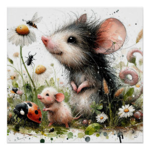Atemberaubend, Mouse-Plakat Poster