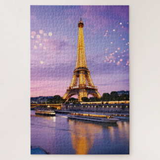 Atemberaubend Paris Eiffel Tower Night Scene