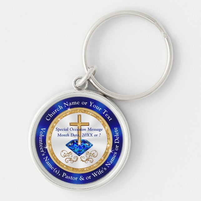 Atemberaubend Personalisiert, Geschenke für die Eh Schlüsselanhänger (Vorne)