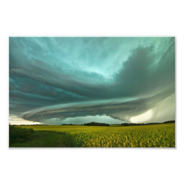 Atemberaubend Storm bei Yorkton SK Fotodruck (Vorne)