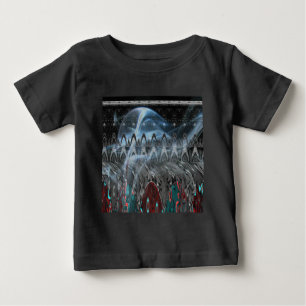 Atemberaubende Abstrakte Kunstdrucken Baby T-shirt