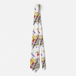 Atemberaubende Abstraktion - Kandinsky Neck Tie Krawatte