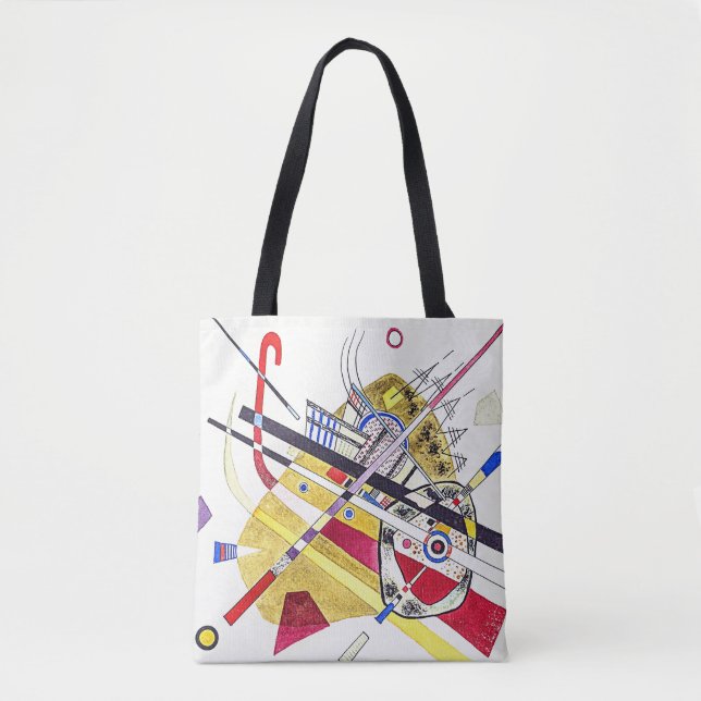 Atemberaubende Abstraktion - Kandinsky Tasche (Vorderseite)