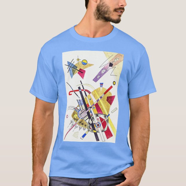 Atemberaubende Abstraktion - Kandinsky Wasserfarbe T-Shirt (Vorderseite)