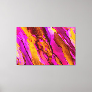 Atemberaubende Alkoholtinte, 3-polige Canvas, gepa Leinwanddruck