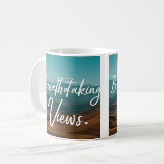 atemberaubende Aussichten Kaffeetasse