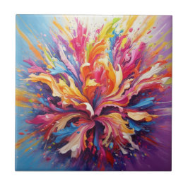 Atemberaubende Blume Fliese