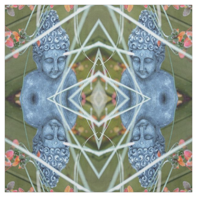 Atemberaubende Buddha-Fabrik Stoff (Muster)