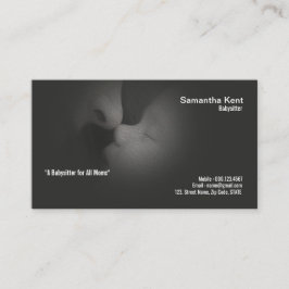 Atemberaubende einfarbige telefonnummerkarte