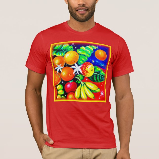 Atemberaubende Früchte Starry Sky. Jetzt kaufen T-Shirt (Vorderseite)