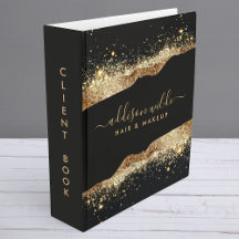 Atemberaubende Glitzer-Skripte für Schwarz und Gol