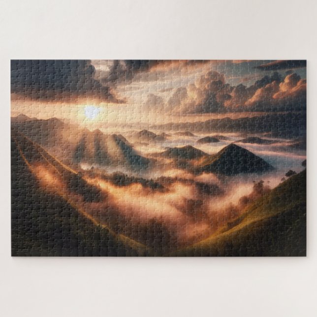 Atemberaubende Landschaftliche Landschaft (Horizontal)
