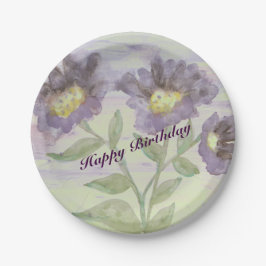 Atemberaubende Lila Farbe Pappteller