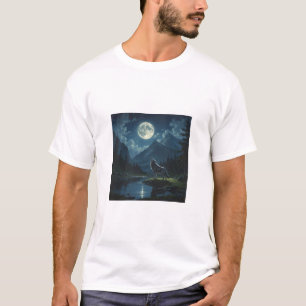 atemberaubende Malerei, die das Wesen eines Allein T-Shirt