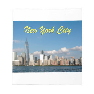 Atemberaubende New York City USA Notizblock