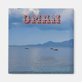 Atemberaubende Oman-Küste Magnet