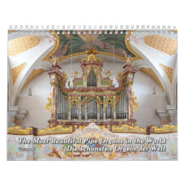Atemberaubende Orgeln - Der Orgel Kalender