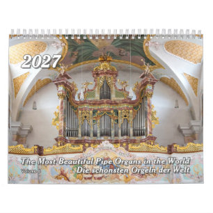 Atemberaubende Pfeifenorgeln – Der Orgelkalender 2 Kalender