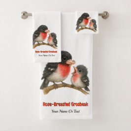 Atemberaubende Rose Brustkorb Badhandtuch Set