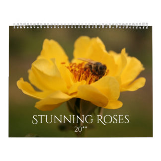 Atemberaubende Rose Kalender