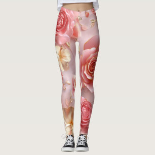 Atemberaubende Rosen Leggings
