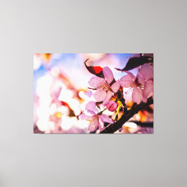 Atemberaubende Sakura-Blüten Leinwanddruck