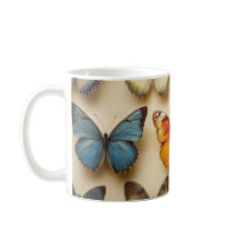 Atemberaubende Schmetterlinge Tasse