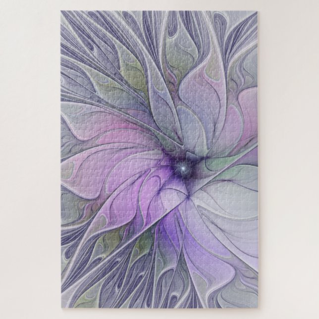 Atemberaubende Schönheit Modernes Abstraktes Frakt (Vertikal)