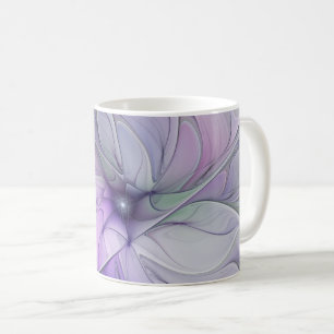 Atemberaubende Schönheit Modernes Abstraktes Frakt Kaffeetasse