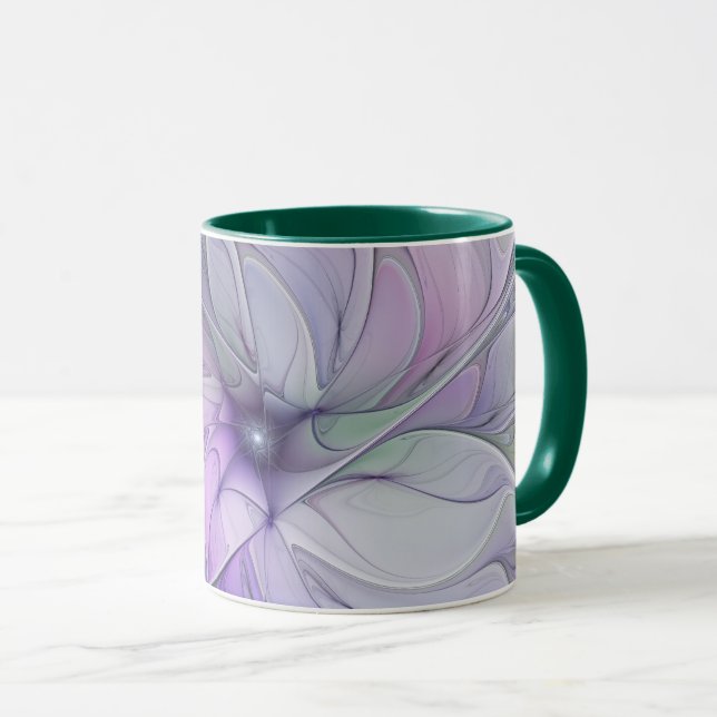 Atemberaubende Schönheit Modernes Abstraktes Frakt Tasse (VorderseiteRechts)