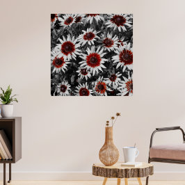 Atemberaubende Schwarz-Mit Augen Susans Poster