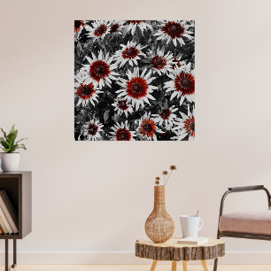 Atemberaubende Schwarz-Mit Augen Susans Poster