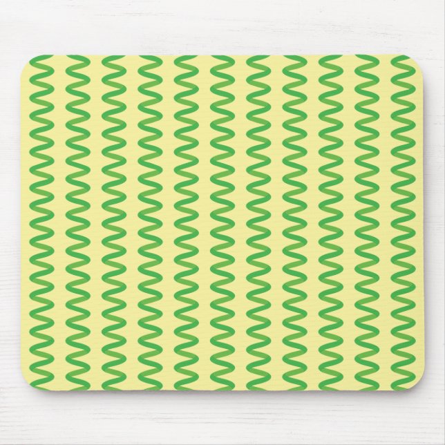 Atemberaubende Spirulina Mousepad (Vorne)