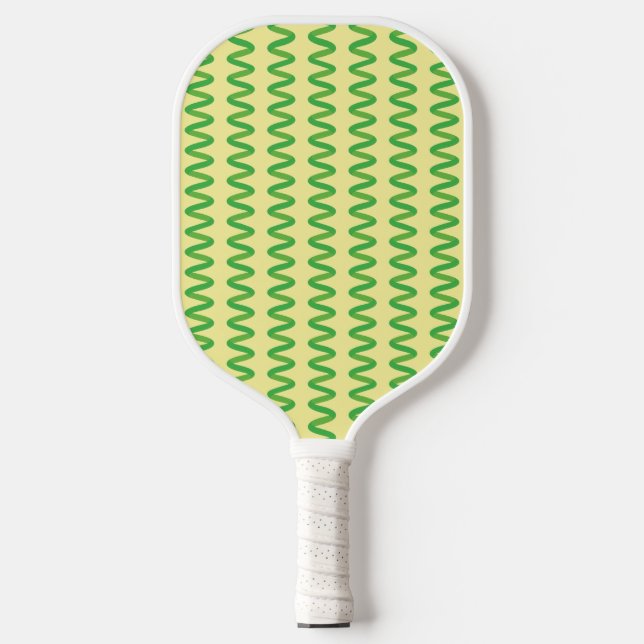Atemberaubende Spirulina Pickleball Schläger (Vorderseite)
