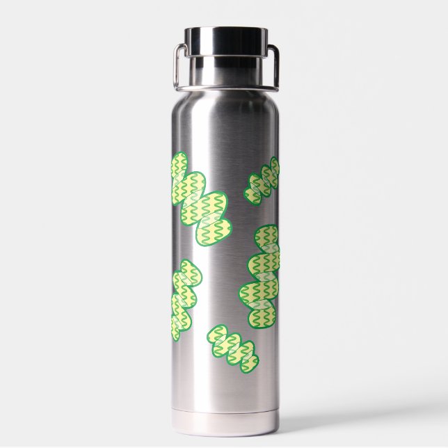 Atemberaubende Spirulina Trinkflasche (Rückseite)