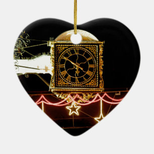 Atemberaubende Uhr Keramikornament