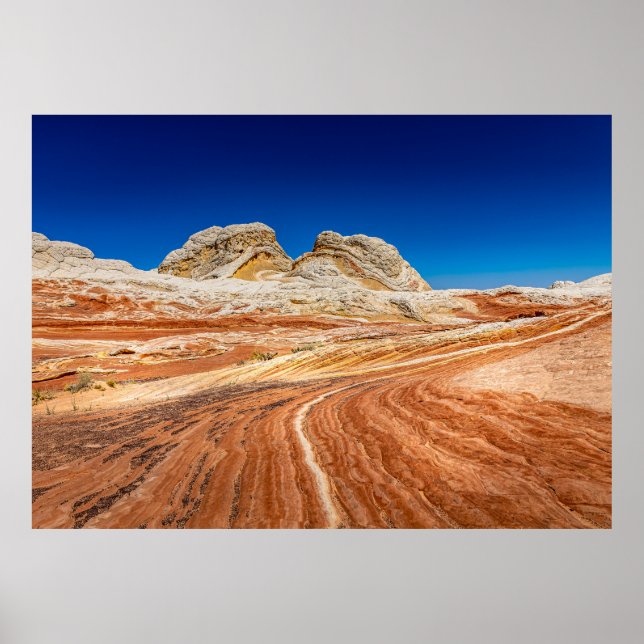 Atemberaubende White-Pocket-Ansicht Poster (Vorne)