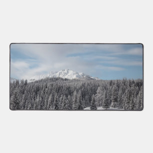 Atemberaubende Winterlandschaft Schreibtischunterlage