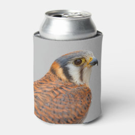 Atemberaubender amerikanischer Kestrel Sparrowhawa Dosenkühler