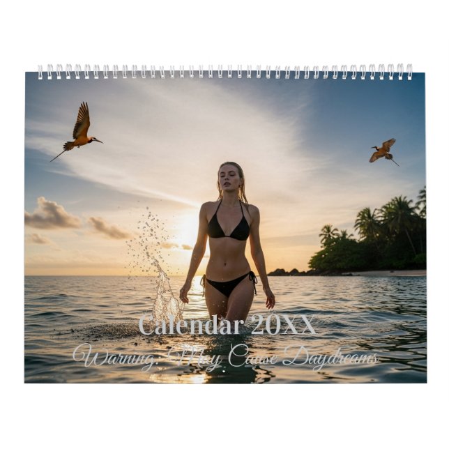 Atemberaubender Bikini-Modellkalender - tropisch Kalender (Titelbild)